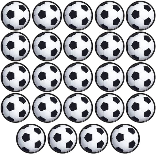 Beistle 3.25" Soccer Ball Coasters, 24ct.